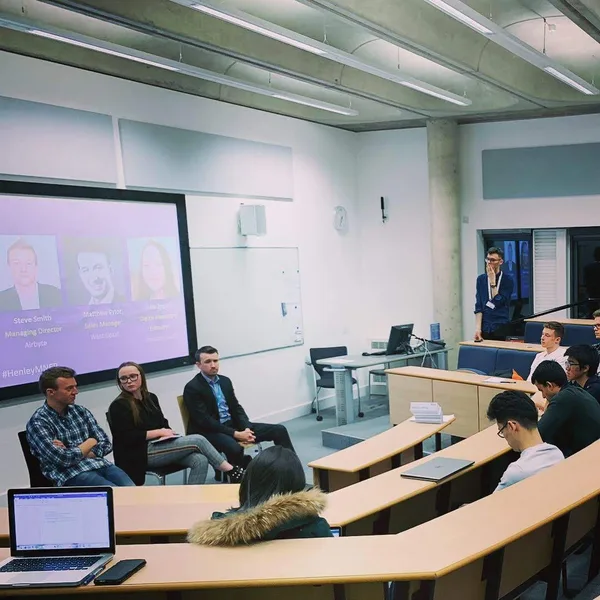 Speaking on a founder panel